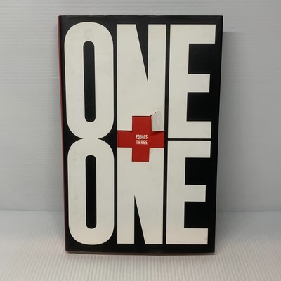 One Plus One Equals Three by Dave Trott (Hardcover Book) Guidebooks, Self-Help
