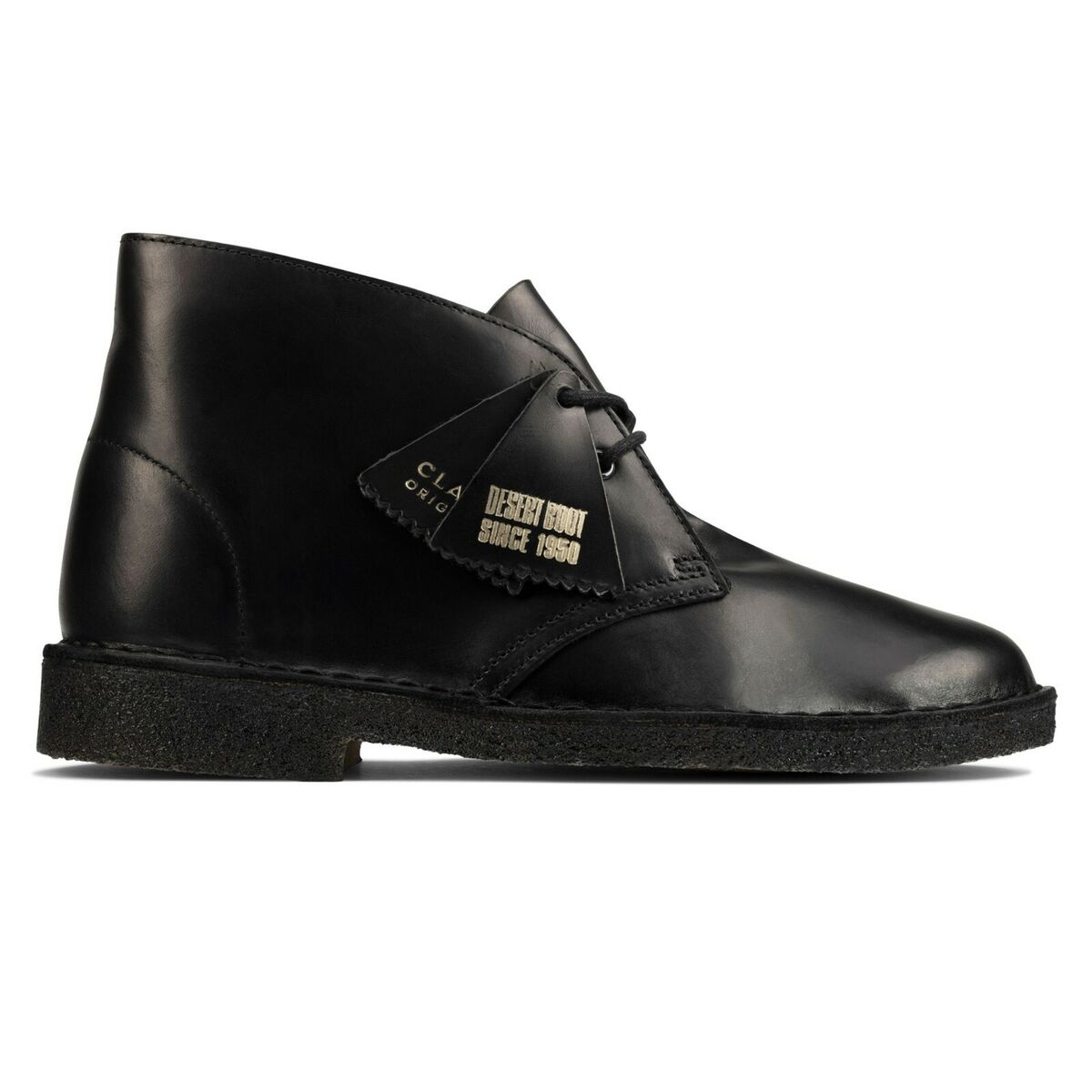 CLARKS ORIGINALS DESERT BOOT - VARIOUS COLOURS - BLACK CLARKS ORIGINALS DESERT BOOT - VARIOUS COLOURS - BLACK