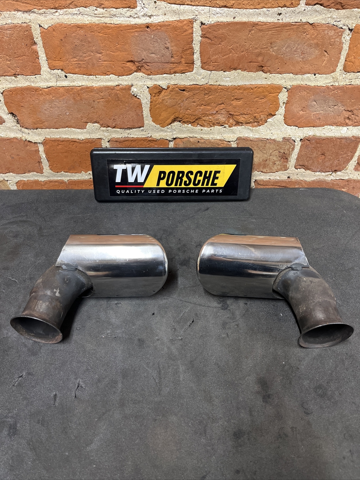 Porsche 996 Exhaust Tips Porsche 996 Tailpipe 99611125155 99611125255 eBay