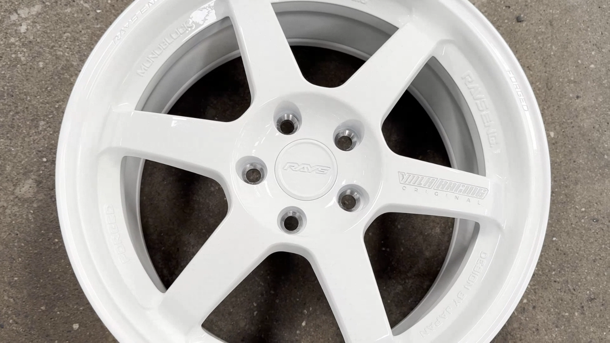 New 17x8 ET35 5x114.3 AOW Te37 WHITE (4 Wheel) fits for HONDA