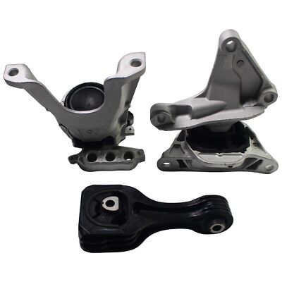 Engine Motor Mount & Auto Trans Mount Set For Honda Civic 2016-2021 1.5L Turbo