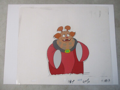 VINTAGE 1980'S STAR WARS EWOKS BONDO ORIGINAL PRODUCTION ANIMATION CEL