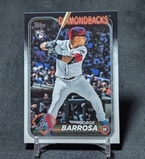 Jorge Barrosa Rookie RC 2024 Topps Update Series Card #US22 Arizona Diamondbacks