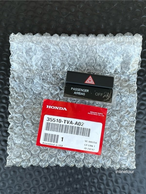 GENUINE OEM HONDA 2018-2022 ACCORD EMERGENCY HAZARD LIGHT WARNING