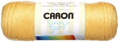 Simply Soft Solids Yarn Sunshine