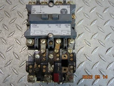 WESTINGHOUSE A200M1CJD SIZE 1 CONTACTOR w OL RELAY 27A 10HP 208/220/440V COIL 