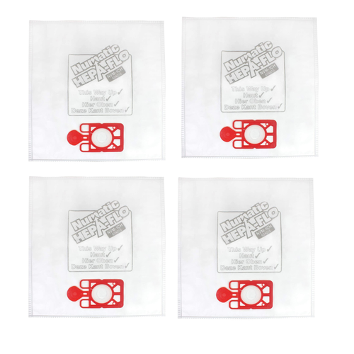 Henry Hoover Bags Hetty Cleaner Hepa Numatic HEPAFLO NVM1CH 4 Pack
