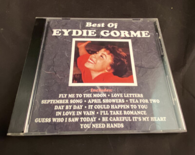 CD Eydie Gorme Best Of 1991 Curb Special Markets Easy Listening Vocal