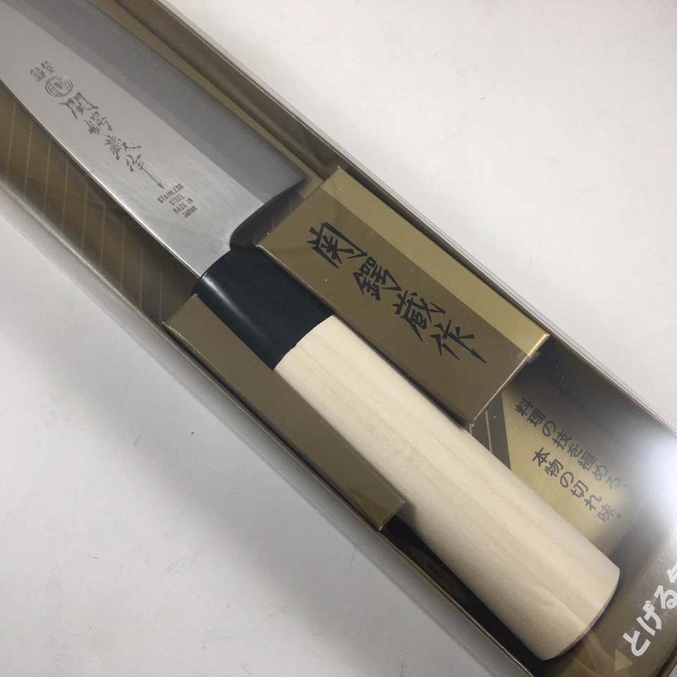 寿屋 Seki 日本厨房 Deba 刀 6.5 英寸(165 毫米)刀片日本制造 440-161 — 第 2/3 张图片