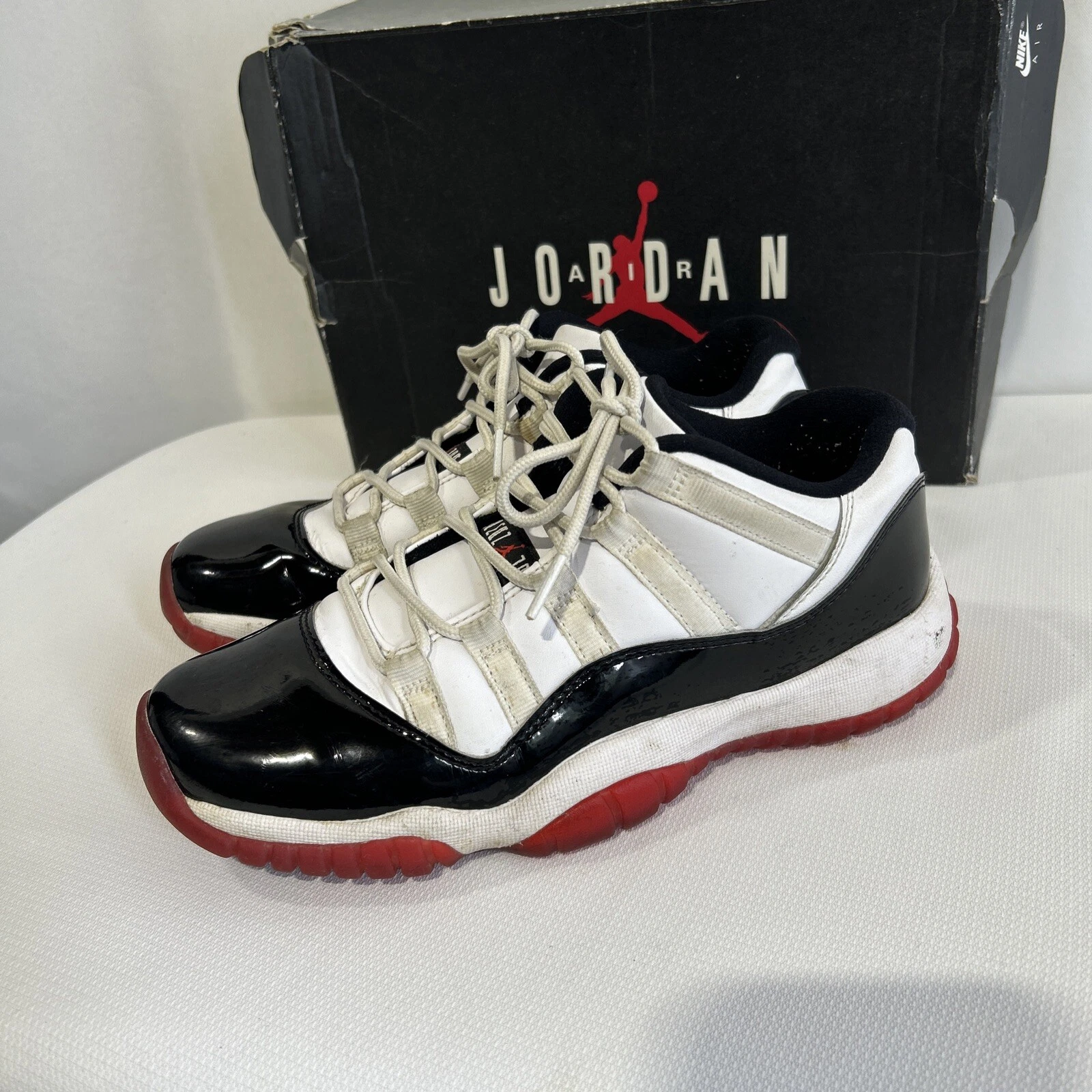 Jordan 11 Low Concord Bred 6 5 Y 528896 160