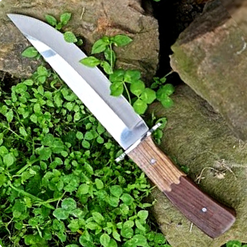 COLUMBIA Fixed Blade Large Knife Bowie Camping Hunting Survival Pocket