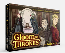 obo Gloom of Thrones .. TRANSPARENT Card Game of Ghastly Epic Fantasy