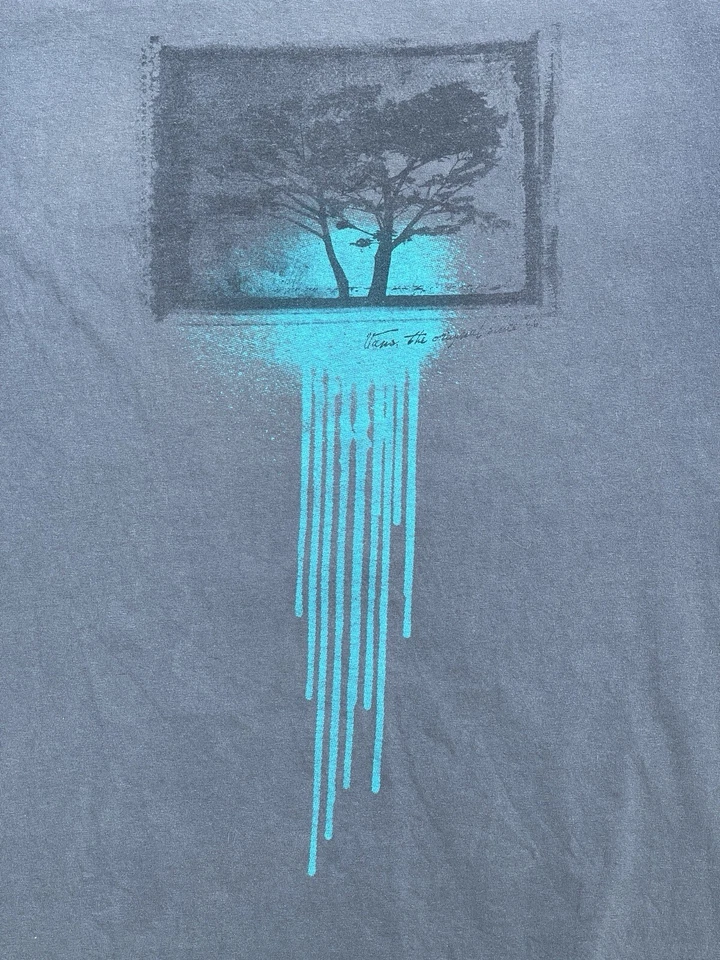 Vintage Vans "The Original Since 1966" Men’s XL Gray Skateboarding T-Shirt, RARE - Image 3 of 4