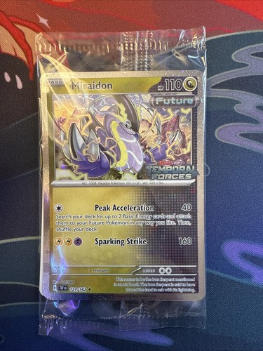 Miraidon 121/162 Stamped Temporal Forces Sealed Card *Limited Promo Card*