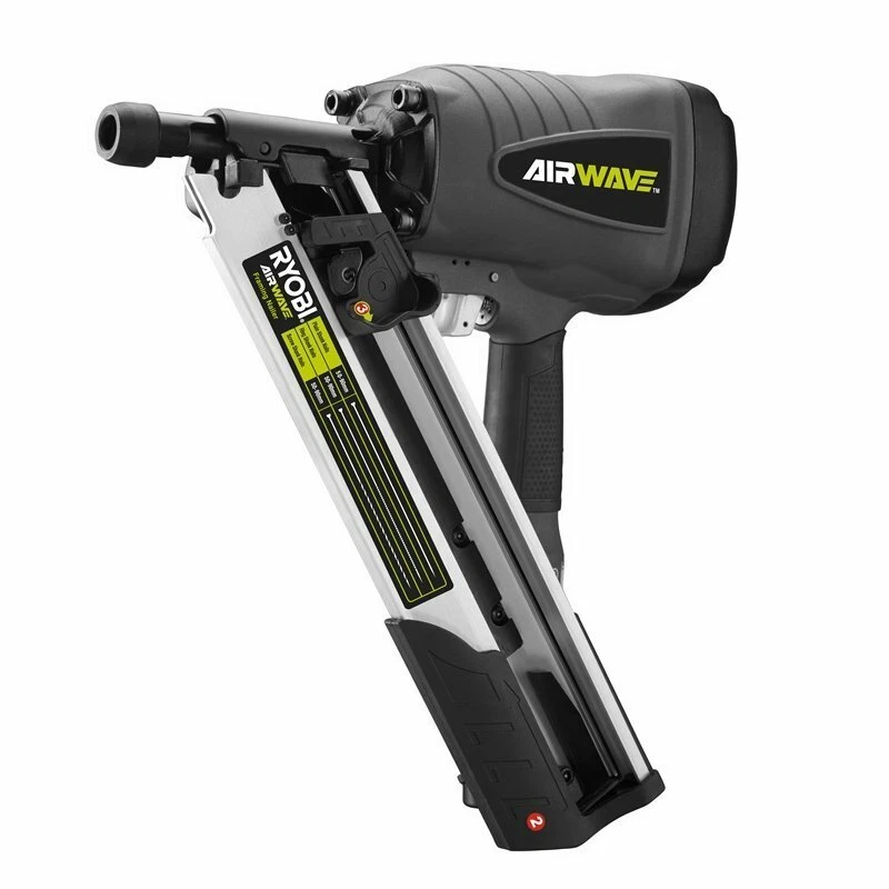 Ryobi airwave clipped head air framing nailer deals