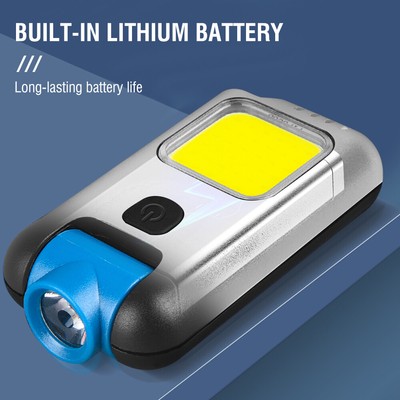 Protable Super Tiny Keychain Flashlight Smallest Bright Key Ring Light Torch