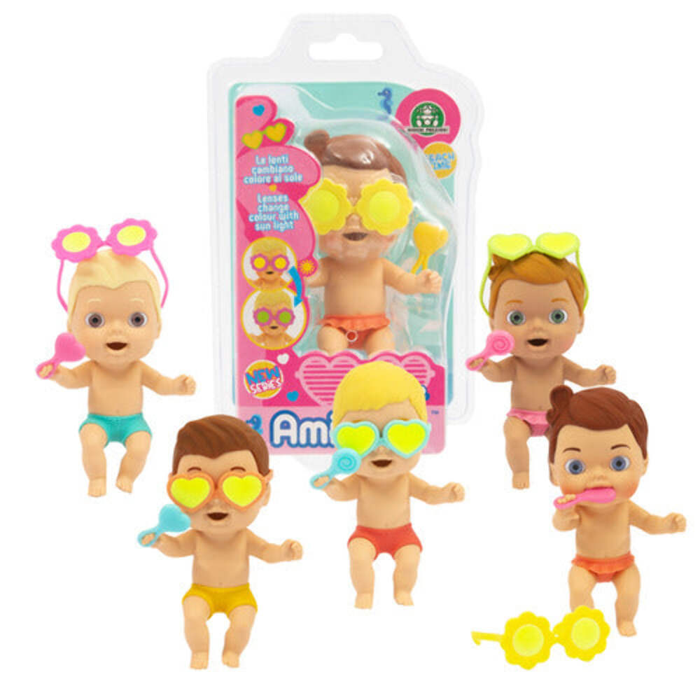 CC040000 CICCIOBELLO AMICICCI SINGOLO BLISTER BEACH AST.