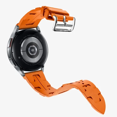 Correa deportiva de silicona de 20 mm 22 mm para reloj Samsung Galaxy 7 FE 6 5 4 clásico - Imagen 5 de 37
