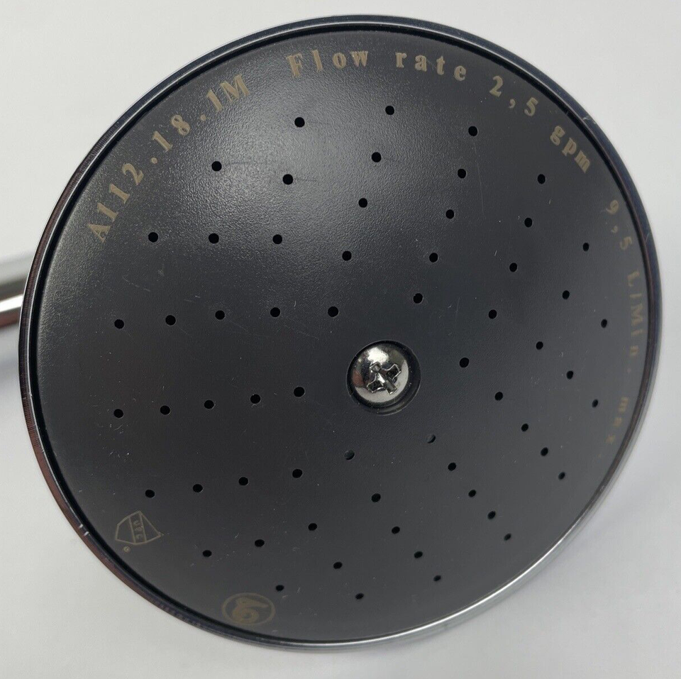 Tebisa BOSTON SHOWER 6" Arm Rainfall Massage Shower Head Chrome Made in