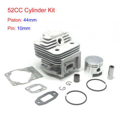 Cylinder Kit for 52cc Engine Brush Cutter Cylinder Block Rebuild Trimmer Parts