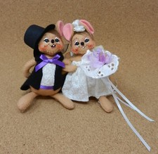 Annalee 5" Wedding Celebration Mice
