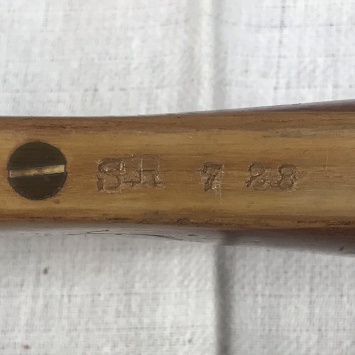 Vintage Wright & Ditson Ward und Wright Tennisschläger 14 1/2 SR 7 23 grobe Saiten - Bild 17 von 23