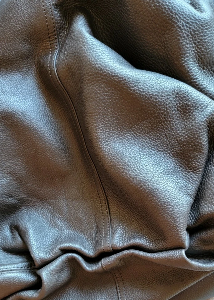 Bolso de mano Kenneth Cole Reaction estilo hobo de cuero marrón rico. Usado. Comprar ahora  Foto 2 de 4