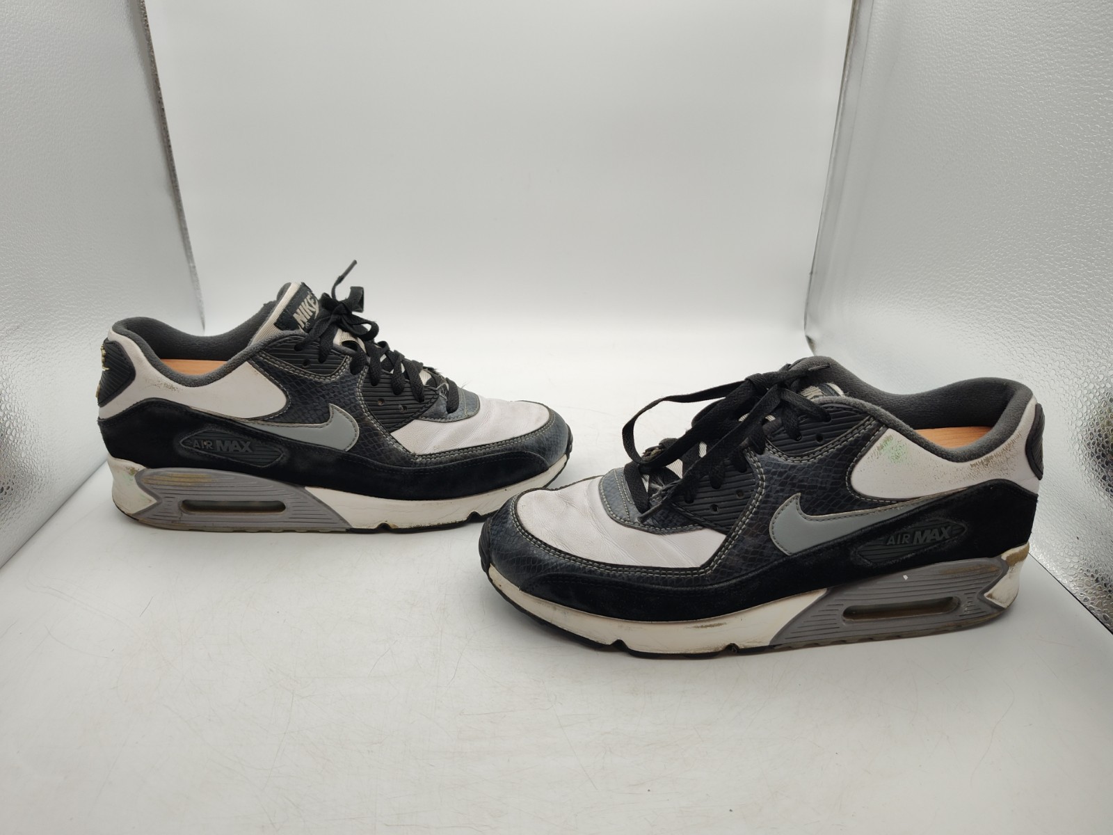 NIKE-AIR MAX 90-PYTHON-WHITE/GRAY-ANTHRACITE-SHOE… - image 11