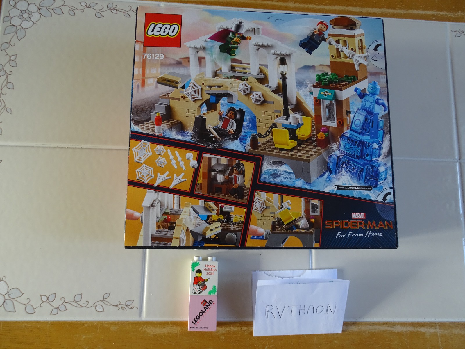 Boîte LEGO Marvel 76129 Édition Scellée Collector Hydro-Man