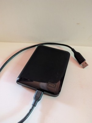 WD My Passport 500GB Portable External Hard Drive USB 2.0 Black | WDBAAA5000ABK