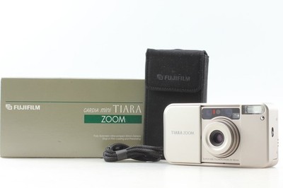 Top MINT in Box ] Fujifilm Cardia Mini Tiara Zoom 35mm Film Camera
