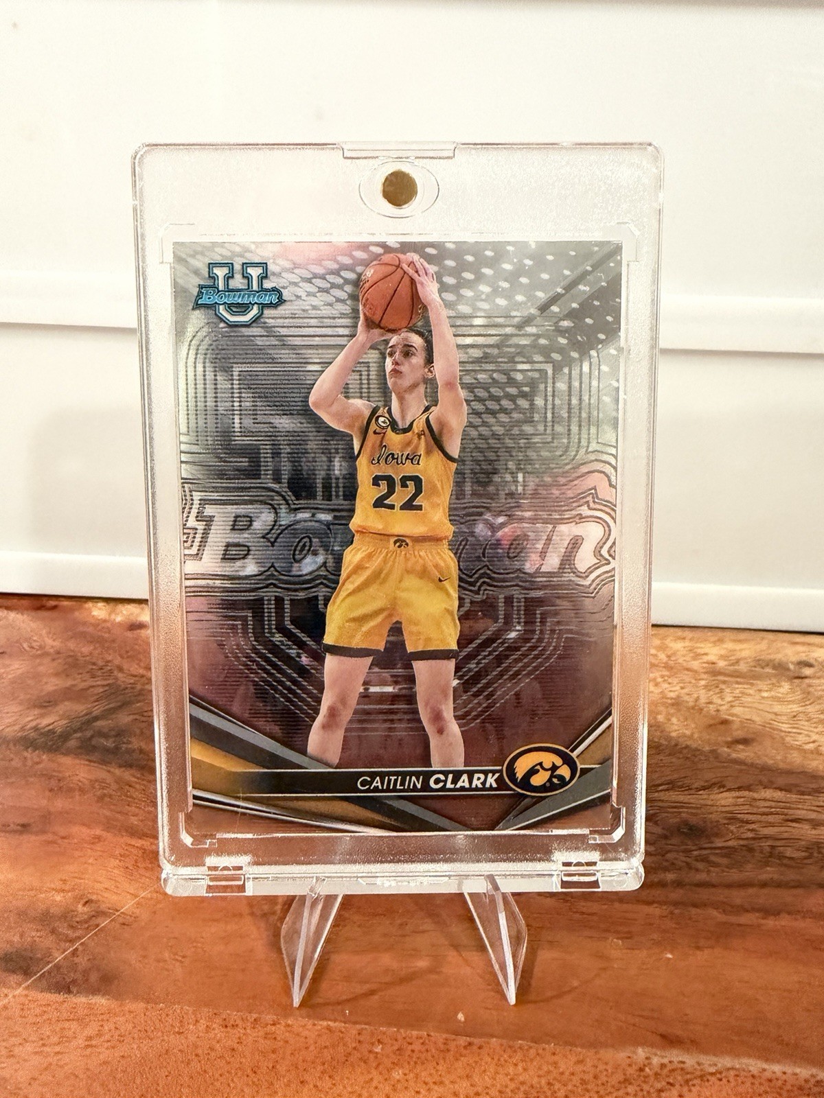 266@ 2022-23 Bowman University Best - Caitlin Clark #50 Refractor (RC) Iowa