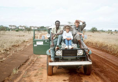 Christiane Kruger son Tim Oliver Kruger-Bockelmann local Mombasa - 1979 Photo 5