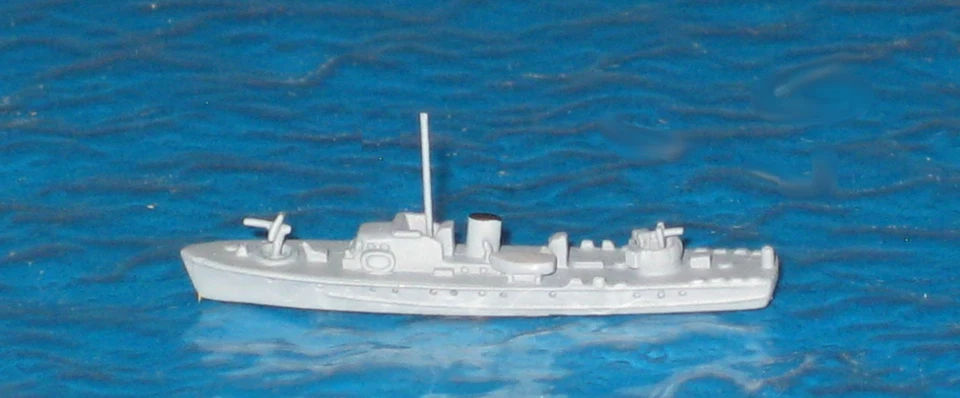 GB U-Jäger ML Typ Fairmile B, Argos V 38a, Metall, 1:1250