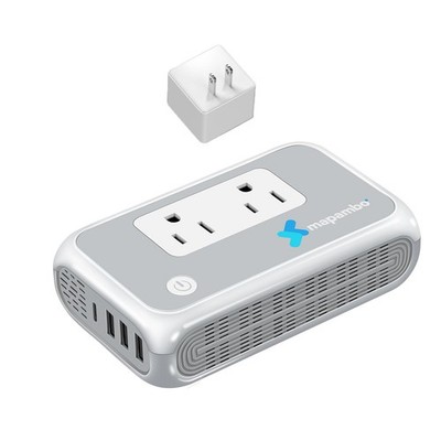 Upgraded 2000W 220V to 110V Voltage Converter US to Europe Travel Adapter for...