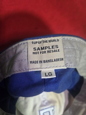 RARE SAMPLE Top Of The World Florida Gators Fitted Hat LG NOT FOR RESALE NCAA''