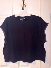 Universal Thread Womens Black Solid Sleeveles...