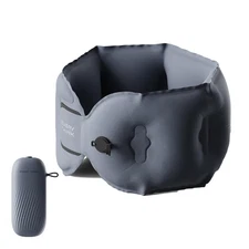 Inflatable Travel Pillow - Travel Pillow for Long Flight, Inflatable Neck Pil...