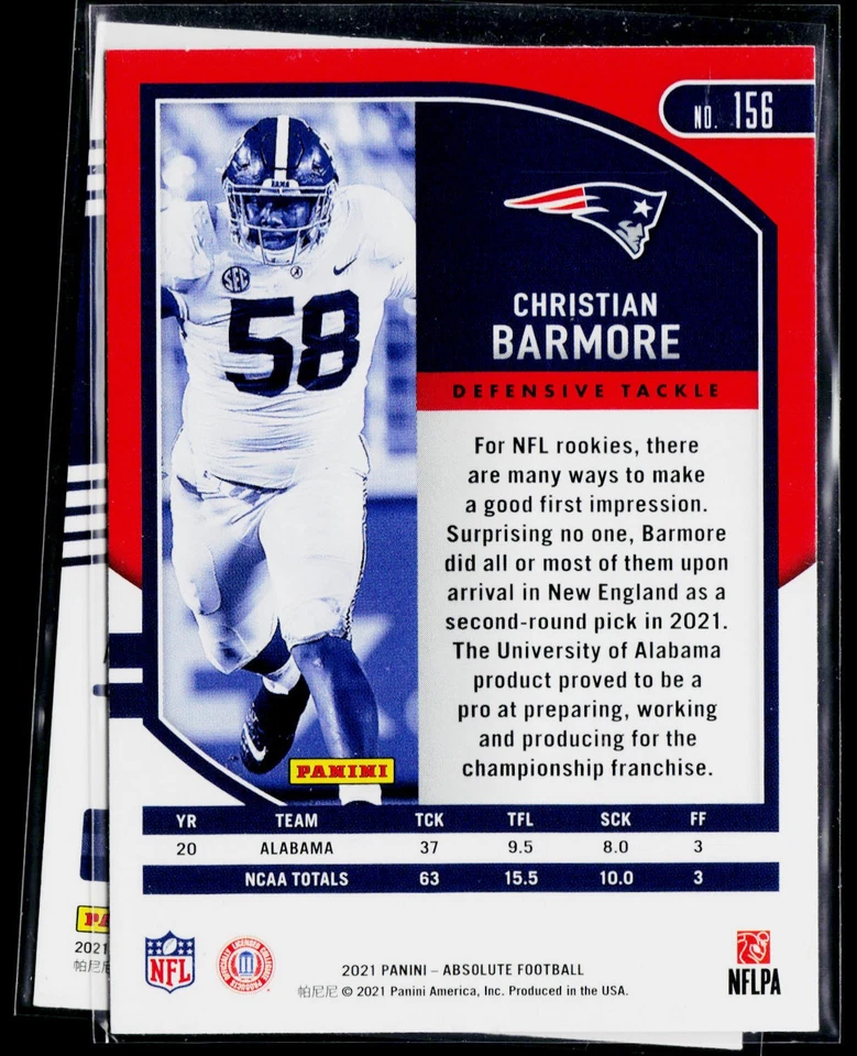 2021 Clearly Donruss #91-5 Matthew Stafford Clearly Retro 1991 - Image 2 of 2