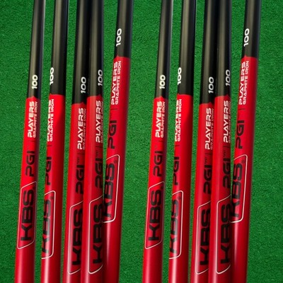 NEW KBS PGI Player Graphite Iron Shafts .370 Tip 41'' Uncut Lite R R+ S S+ X Flex