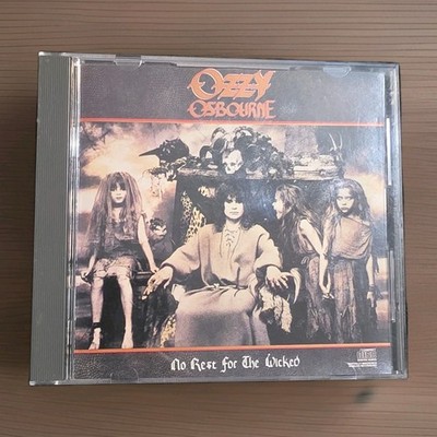 Ozzy Osbourne No Rest for the Wicked Rock Album CD CBS ZK 44245 1988