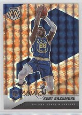 2020-21 Panini Mosaic Reactive Orange Prizm Kent Bazemore #44 15je