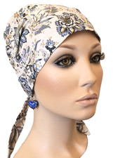 SOMMER KOPFTUCH CHEMO TUCH Mütze Turban Bandana sehr leicht Chemotuch Elsa NEU