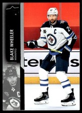 2021-22 Upper Deck Blake Wheeler Winnipeg Jets #198 15200