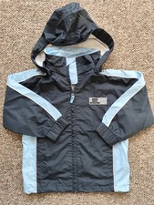 Gefütterte Kinder Jacke Gr. 104 Sommerjacke mit Kapuze 