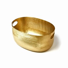 American Metalcraft ATHG10 320 oz Gold Aluminum Hammered Tub