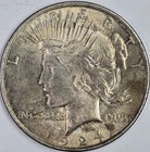 Toned 1924 P 90% Silver Peace Dollar