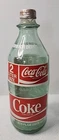 Vintage 1970s Coca-Cola 2 Liter Green Glass Bottle 67.6 Fl oz Used as Coin Bank