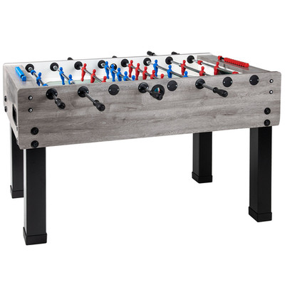 Garlando G-500 Profi-Tischkicker Tischkicker Aste Reentranti Grau