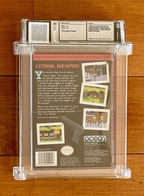 Lethal Weapon Nintendo NES 9.4 BOX A+ Seal WATA Rated CGC VGA x New Rare Sega